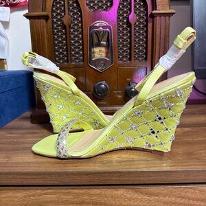 Betsey Johnson Simon Lime Wedge